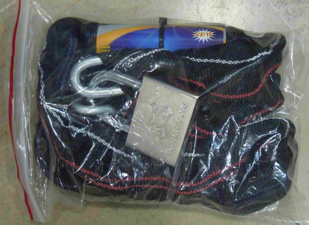 قفل زنجیری سایز 60  مارک RS